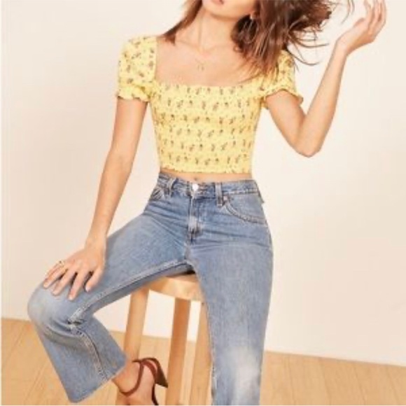 Reformation Tops - 🎉🎉HP🎉🥂Reformation floral print top